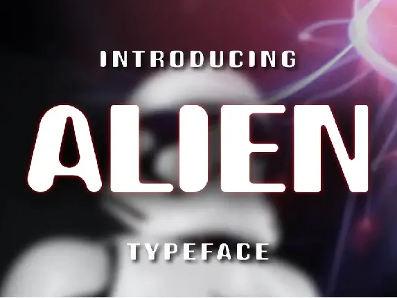 Alien Space font