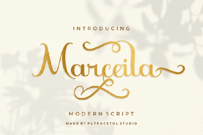 Marceila font