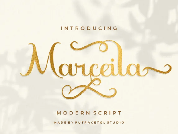 Marceila font