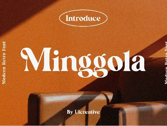 Minggola font