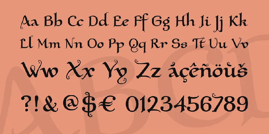 XalTerion font