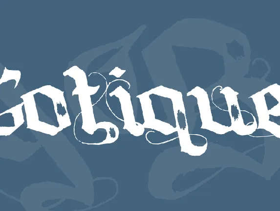 Gotique font