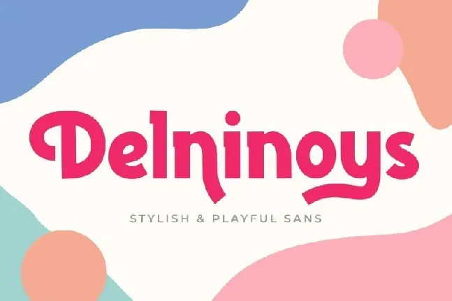 Delninoys Display font