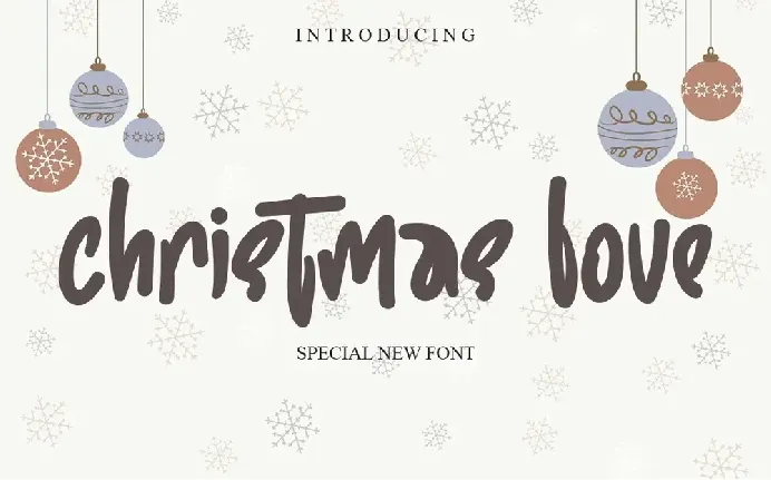 Christma Love font