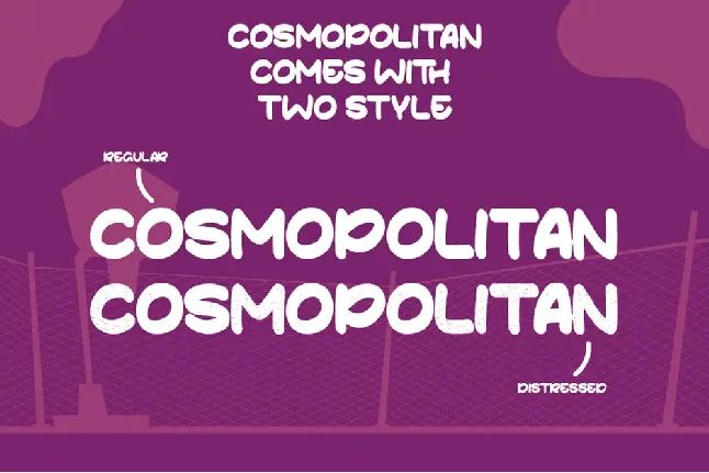 Cosmopolitan font