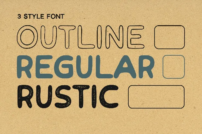 Vintage Vignette font