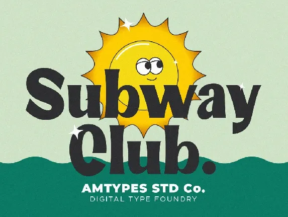 Subway Club font