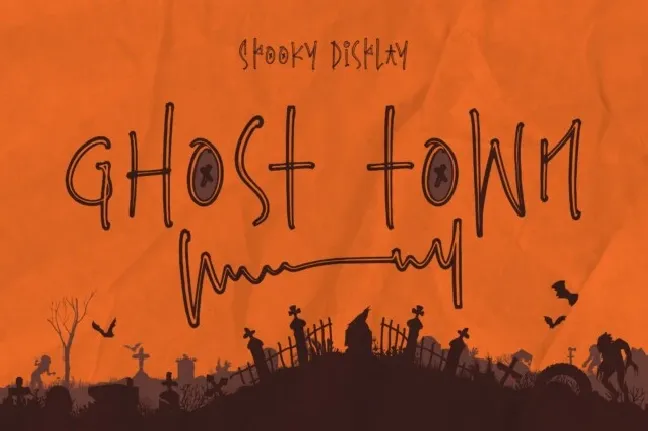 Ghost Town font