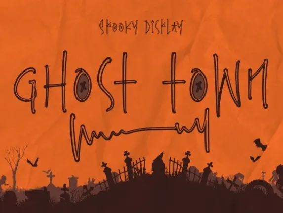 Ghost Town font