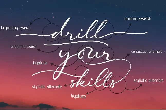 Lovely Hydrillas Free font