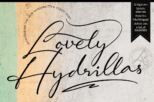 Lovely Hydrillas Free font