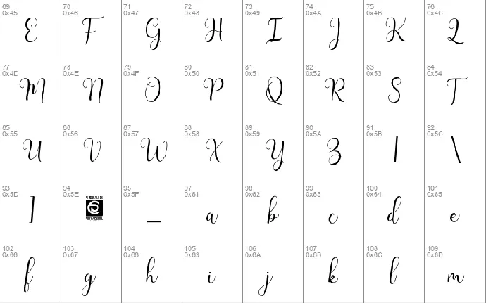 Latisha font