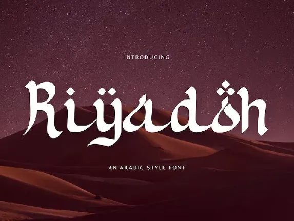 Riyadoh font