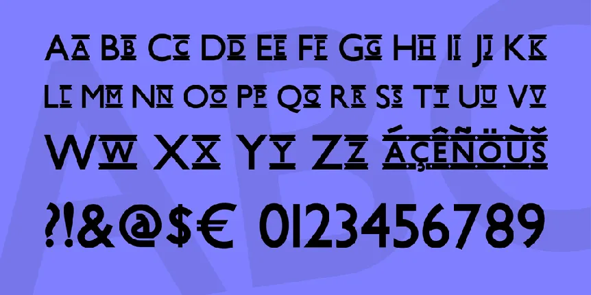 Underground NF font