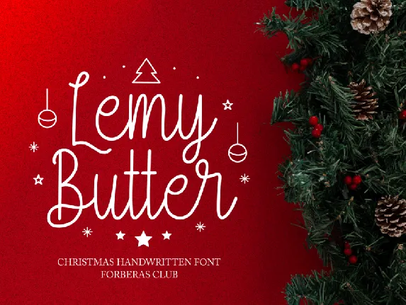 Lemy Butter font