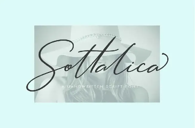 Sottalica Script font