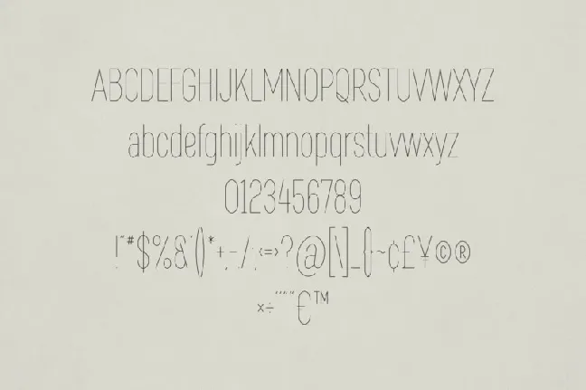 Gardenia font