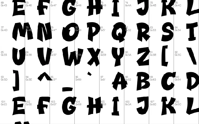 Broadmen font