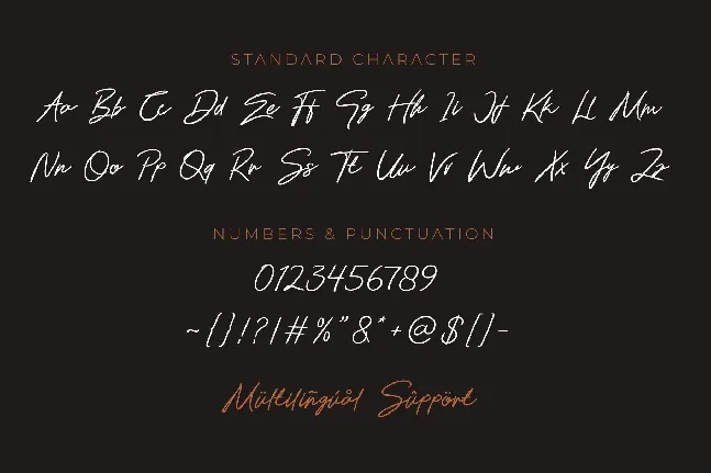 Hettagio font