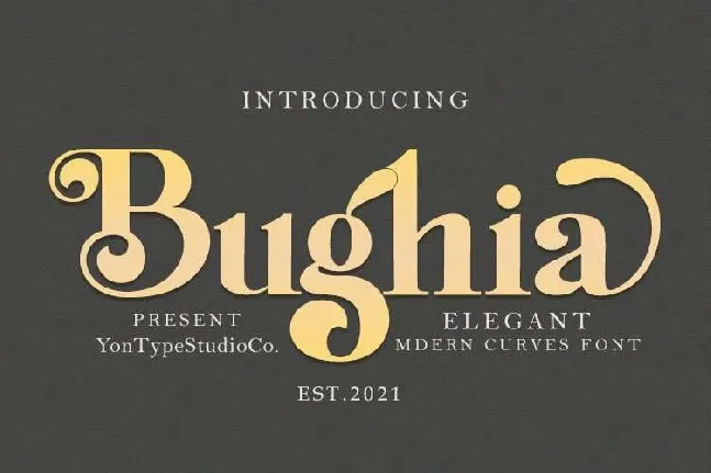 Bughia font