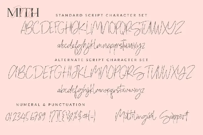 One Mith Script font