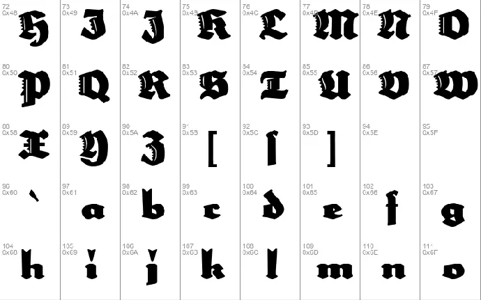 Neptun font