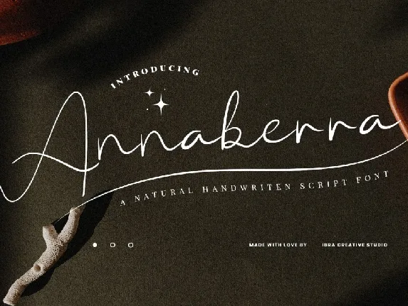 Annaberra Personal Use font