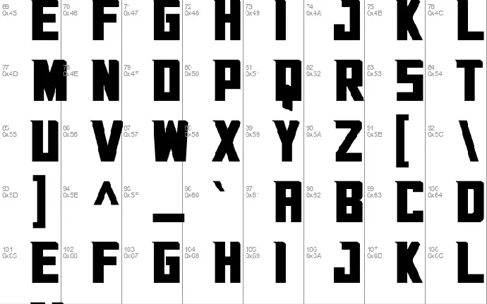 Flight Square font