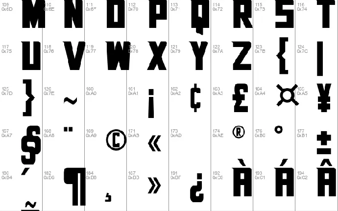 Flight Square font