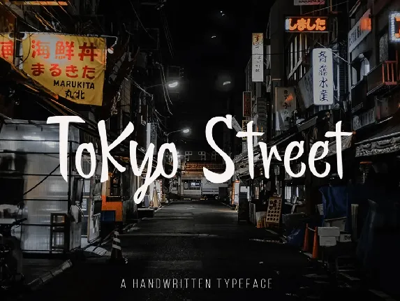 Tokyo Street Handwritten Typeface font