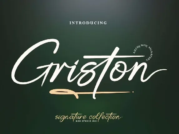 Griston font