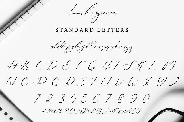 Lushyana Typeface font