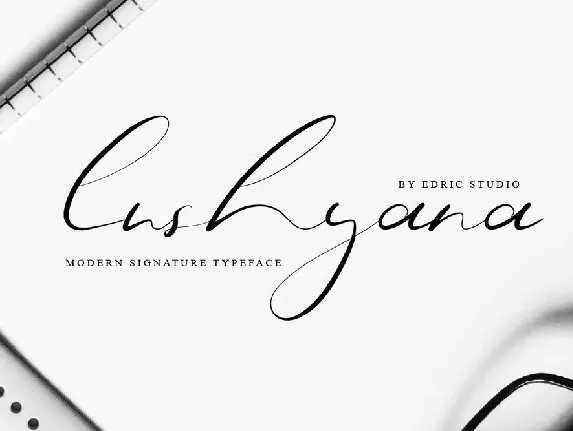 Lushyana Typeface font