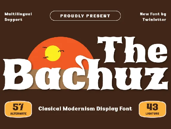 The Bachuz Trial font