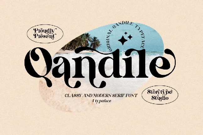 Qandile font