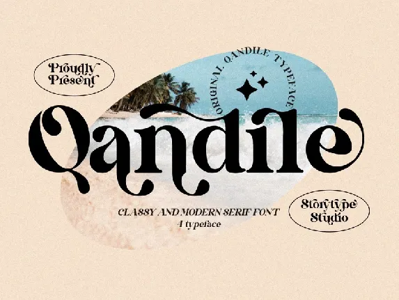 Qandile font