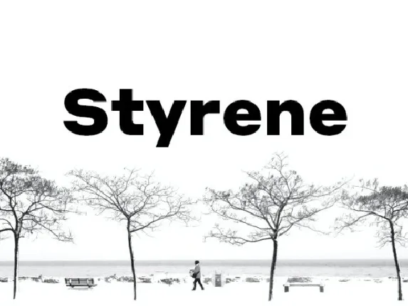 Styrene Family font