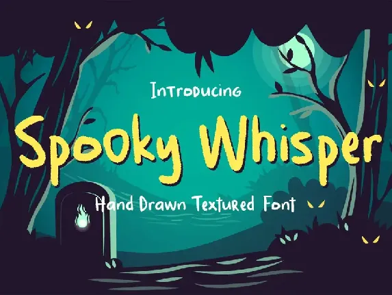 Spooky Whisper font