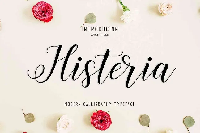 Histeria Script Free Download font