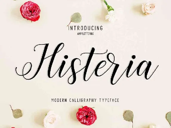 Histeria Script Free Download font