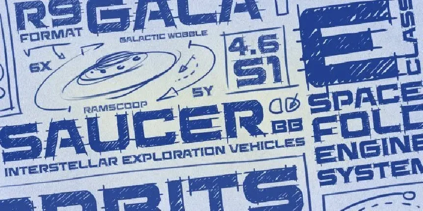 Saucer BB font