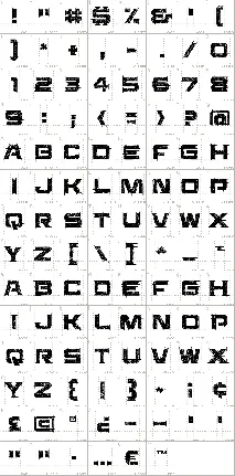 Saucer BB font