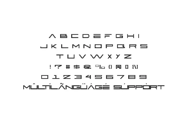 Active Space Demo font