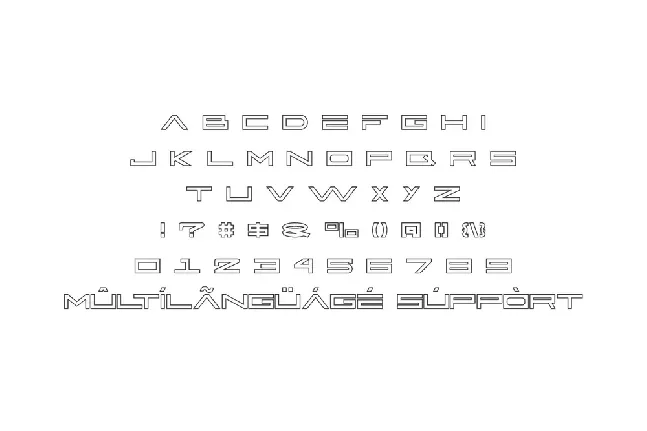 Active Space Demo font