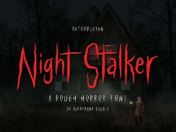 Night Stalker Script font