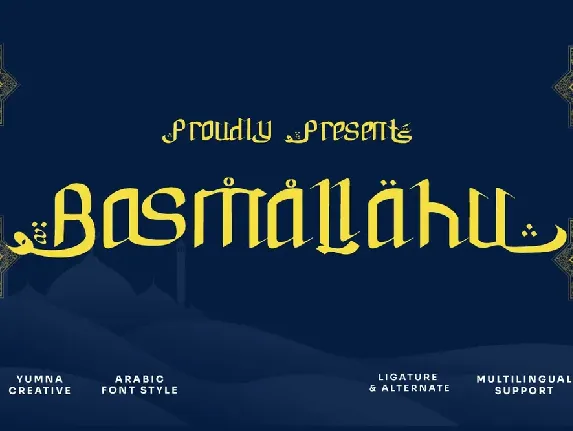 Basmallahu font