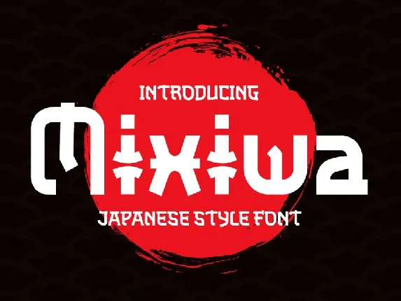 Mixiwa font