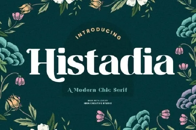 Histadia font