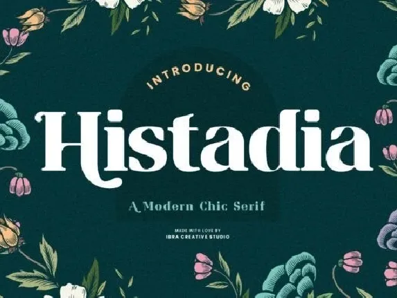 Histadia font