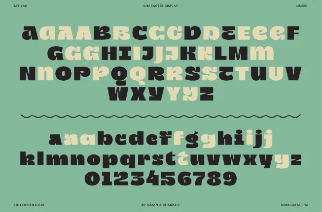 Zatiyan font